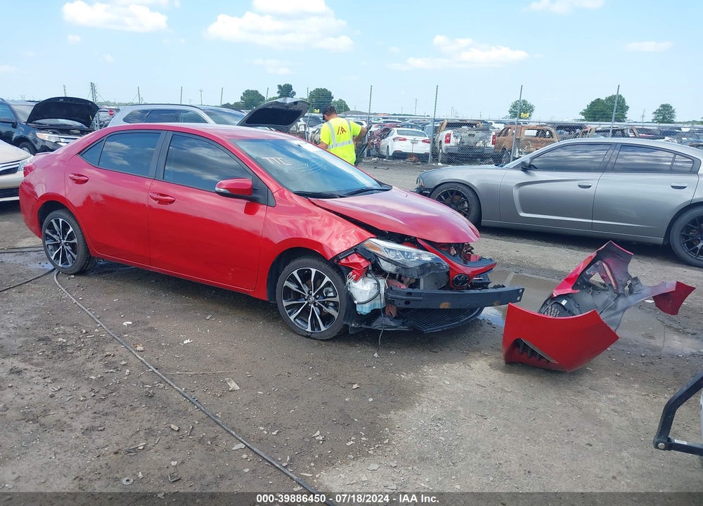 2019 TOYOTA COROLLA SE VIN: 5YFBURHE2KP892987