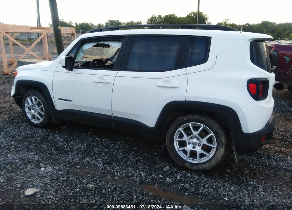 2019 JEEP RENEGADE LATITUDE FWD VIN: ZACNJABB3KPK08858