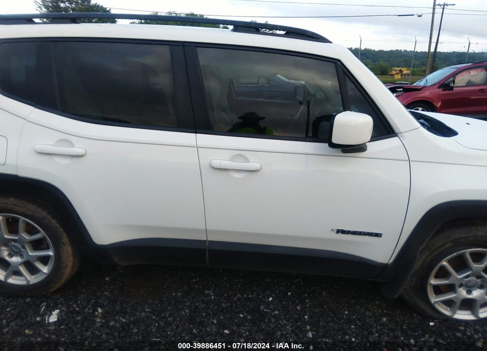 2019 JEEP RENEGADE LATITUDE FWD VIN: ZACNJABB3KPK08858