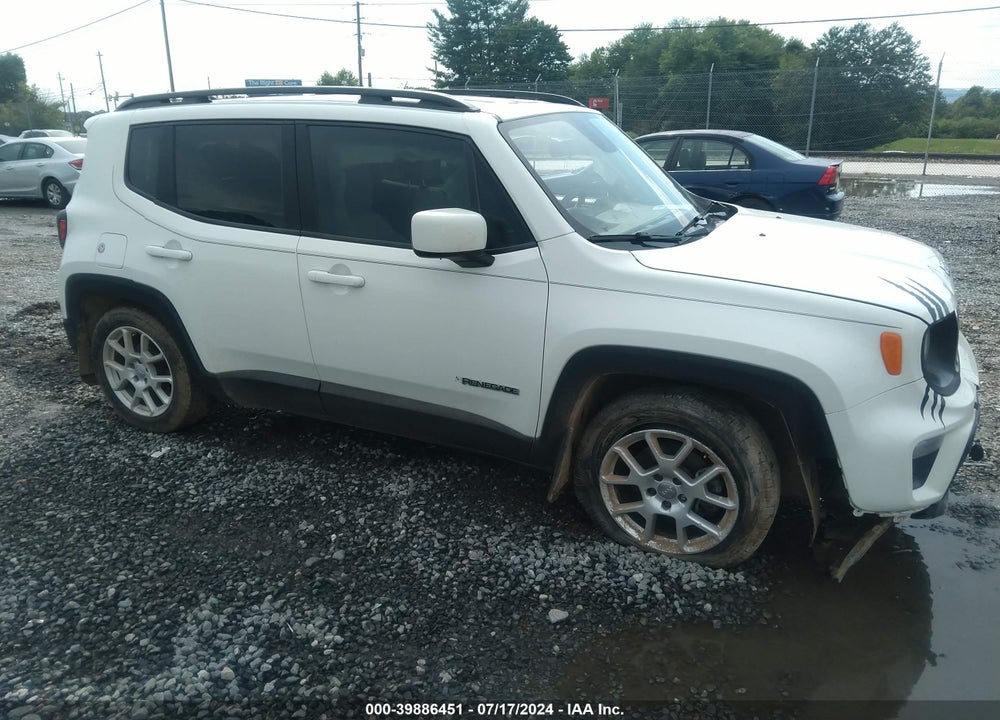2019 JEEP RENEGADE LATITUDE FWD VIN: ZACNJABB3KPK08858