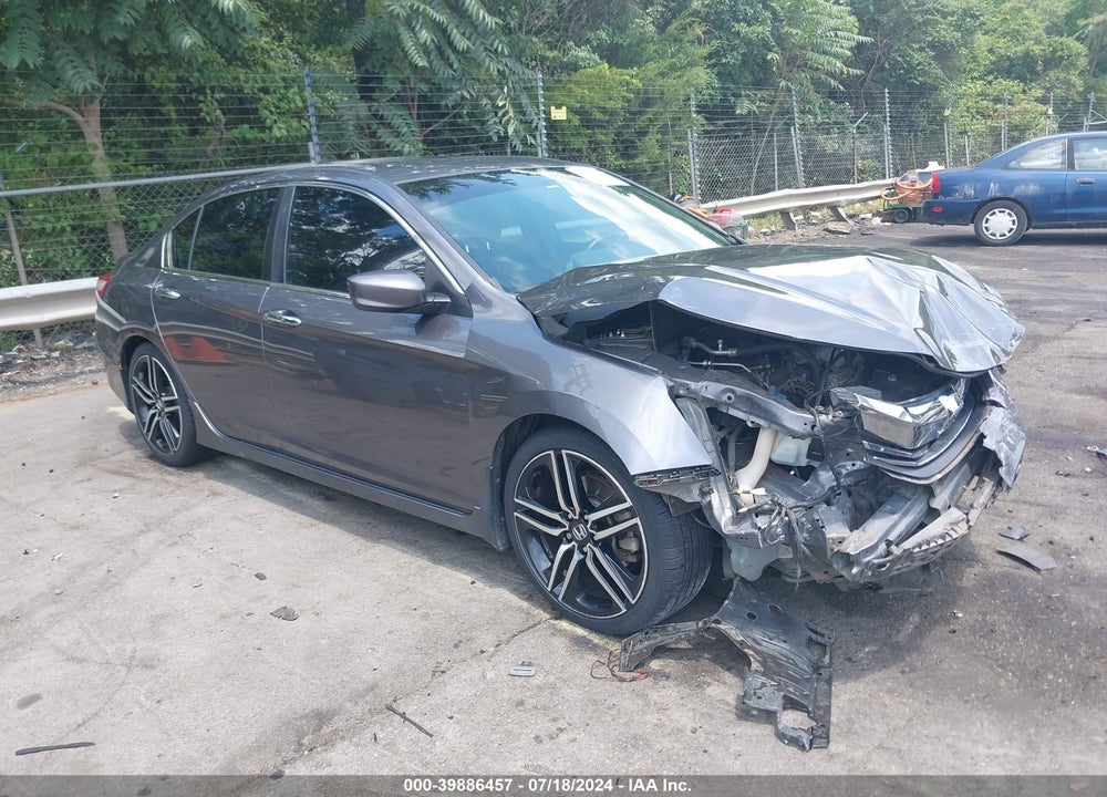 2016 HONDA ACCORD SPORT VIN: 1HGCR2F59GA164872