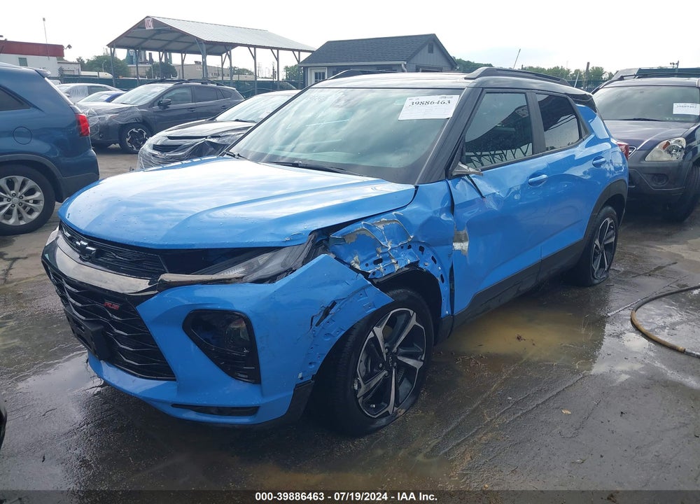 2023 CHEVROLET TRAILBLAZER AWD RS VIN: KL79MUSL9PB202051