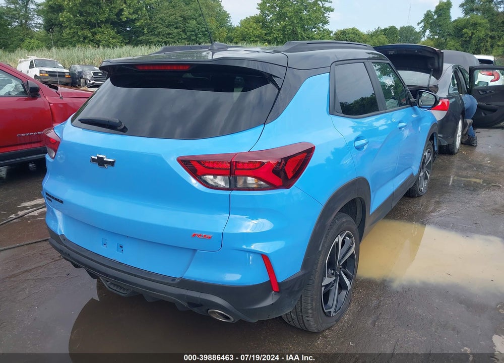 2023 CHEVROLET TRAILBLAZER AWD RS VIN: KL79MUSL9PB202051
