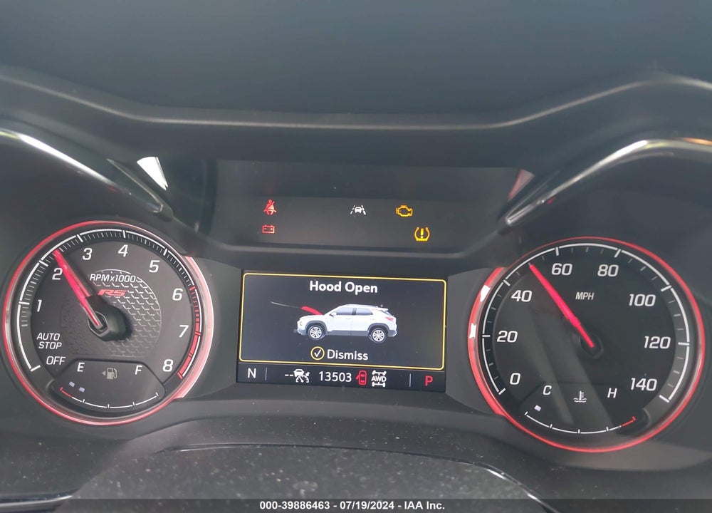 2023 CHEVROLET TRAILBLAZER AWD RS VIN: KL79MUSL9PB202051