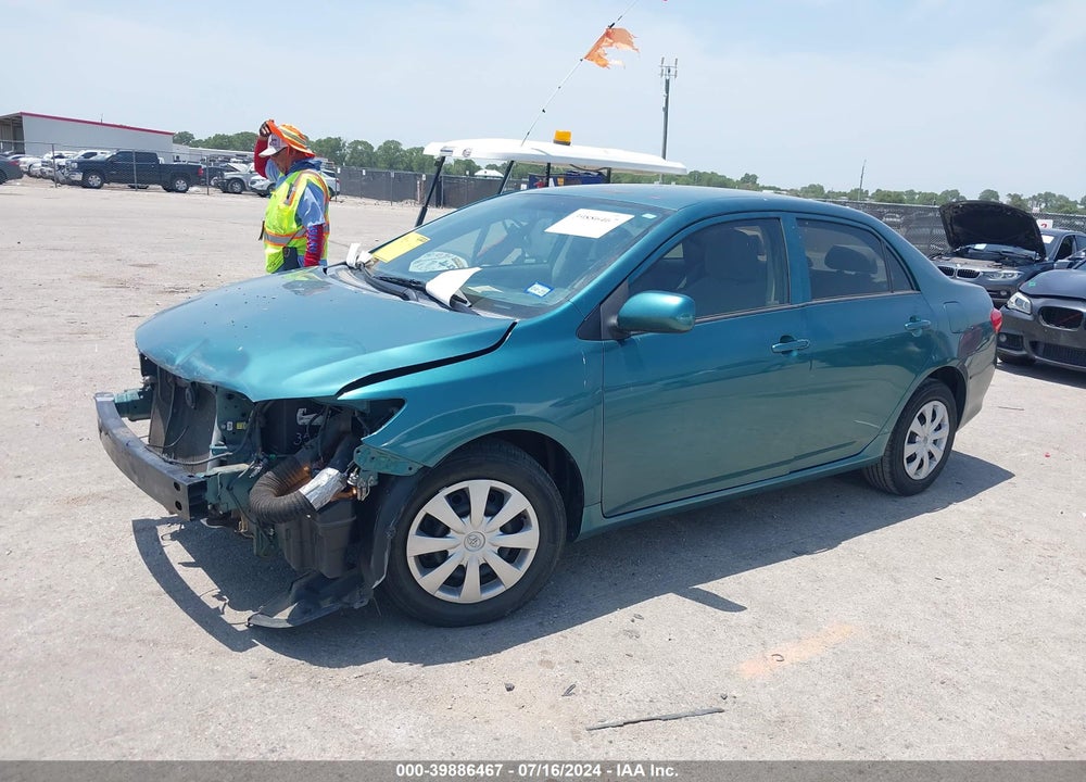 2010 TOYOTA COROLLA LE VIN: 1NXBU4EE7AZ272723