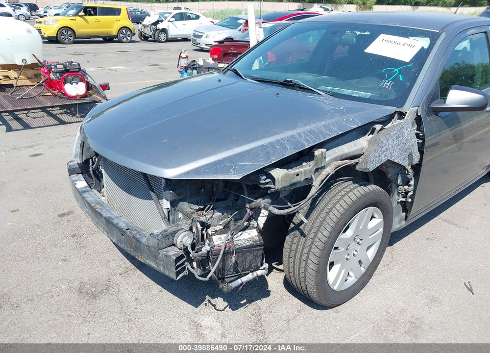 2013 DODGE AVENGER SE V6 VIN: 1C3CDZAG4DN768837