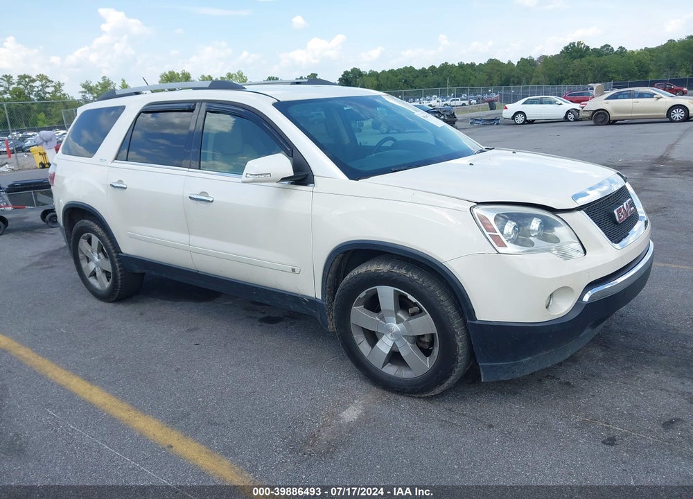 2010 GMC ACADIA SLT-1 VIN: 1GKLRMED1AJ124865