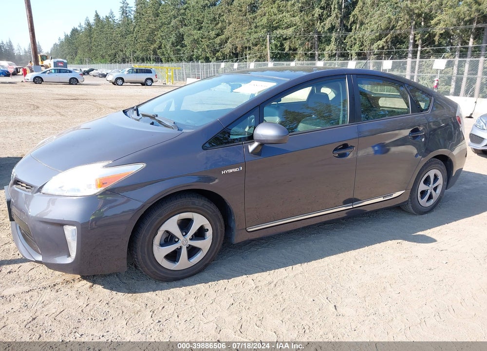 2012 TOYOTA PRIUS FOUR VIN: JTDKN3DU8C1495605