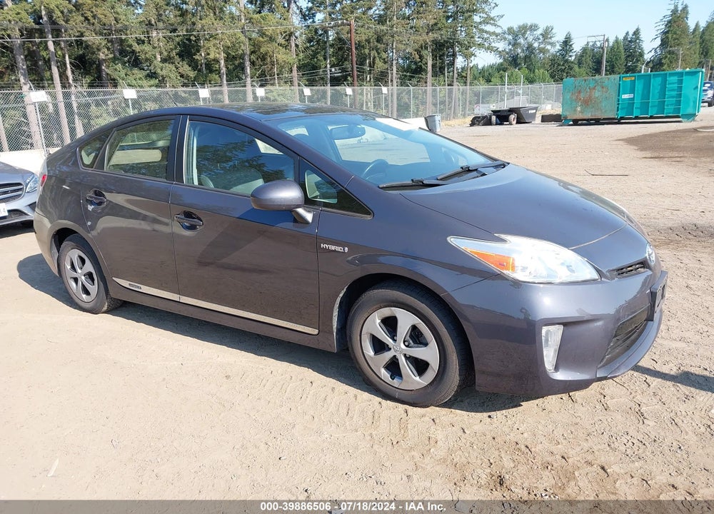 2012 TOYOTA PRIUS FOUR VIN: JTDKN3DU8C1495605