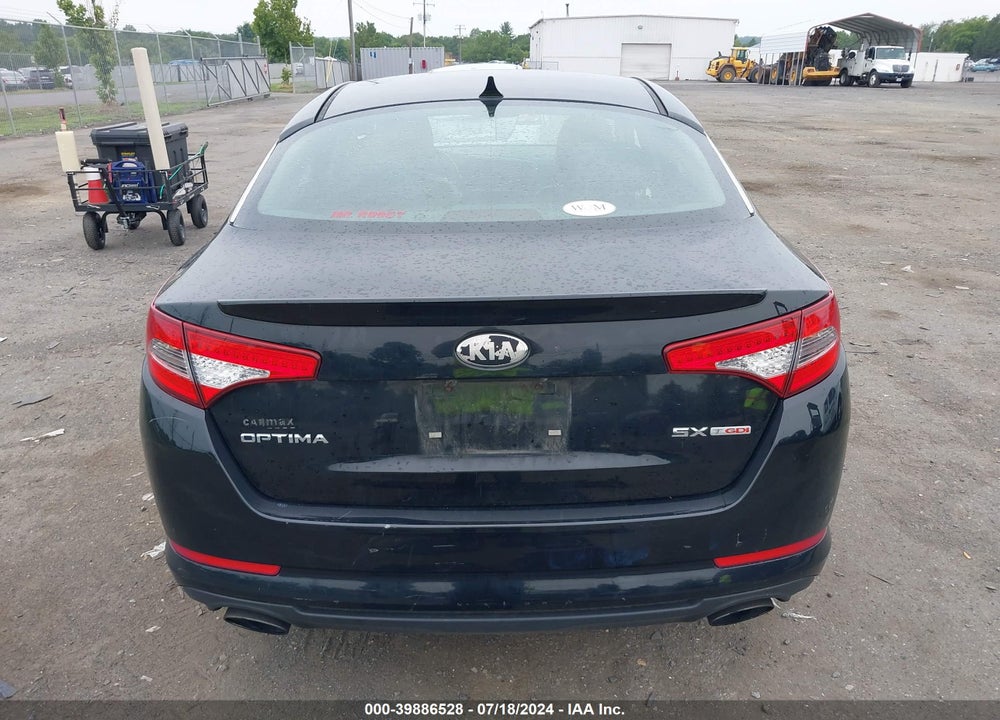2013 KIA OPTIMA SX VIN: 5XXGR4A68DG108613