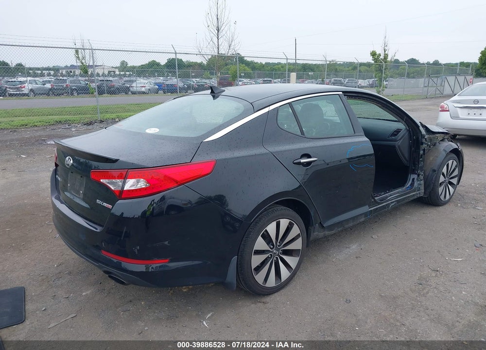 2013 KIA OPTIMA SX VIN: 5XXGR4A68DG108613