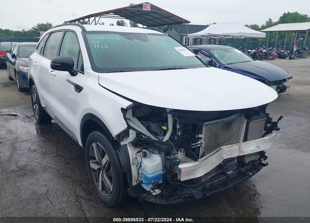 2021 KIA SORENTO EX VIN: 5XYRHDLF2MG059350