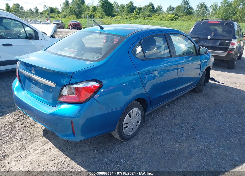 2024 MITSUBISHI MIRAGE G4 ES VIN: ML32FUFJ1RHF03524