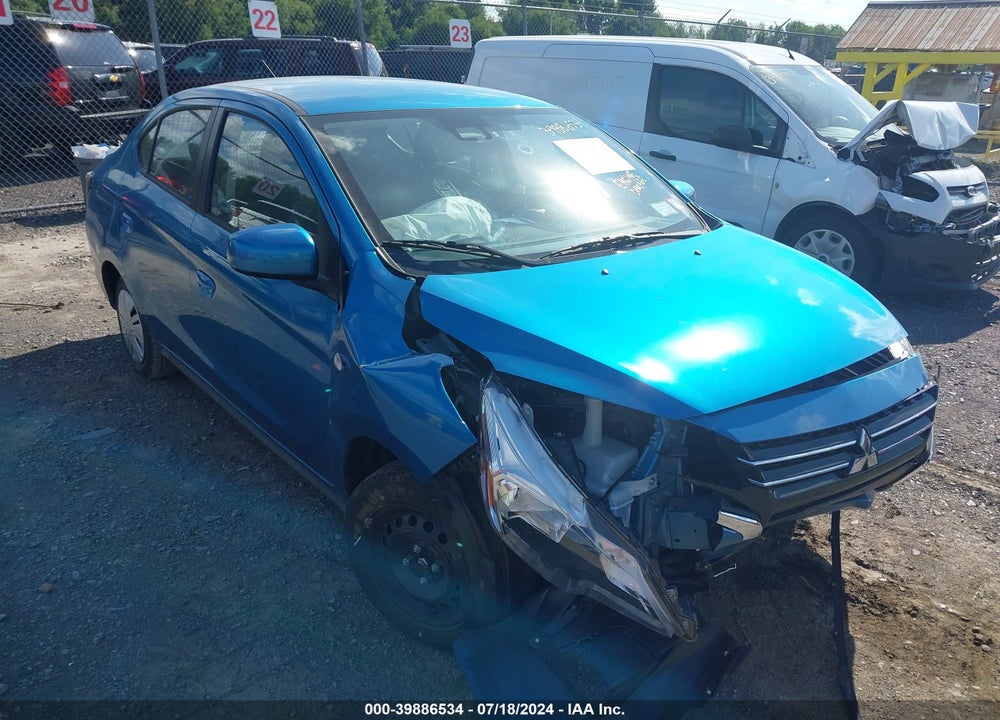 2024 MITSUBISHI MIRAGE G4 ES VIN: ML32FUFJ1RHF03524