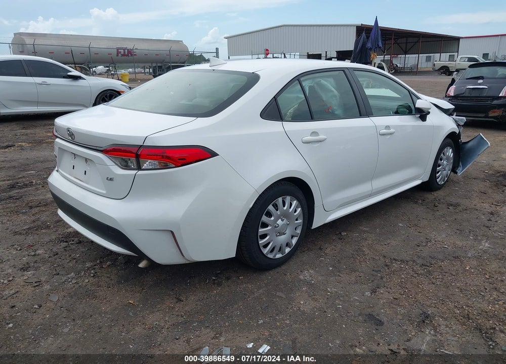 2020 TOYOTA COROLLA VIN: JTDEPRAE7LJ098944