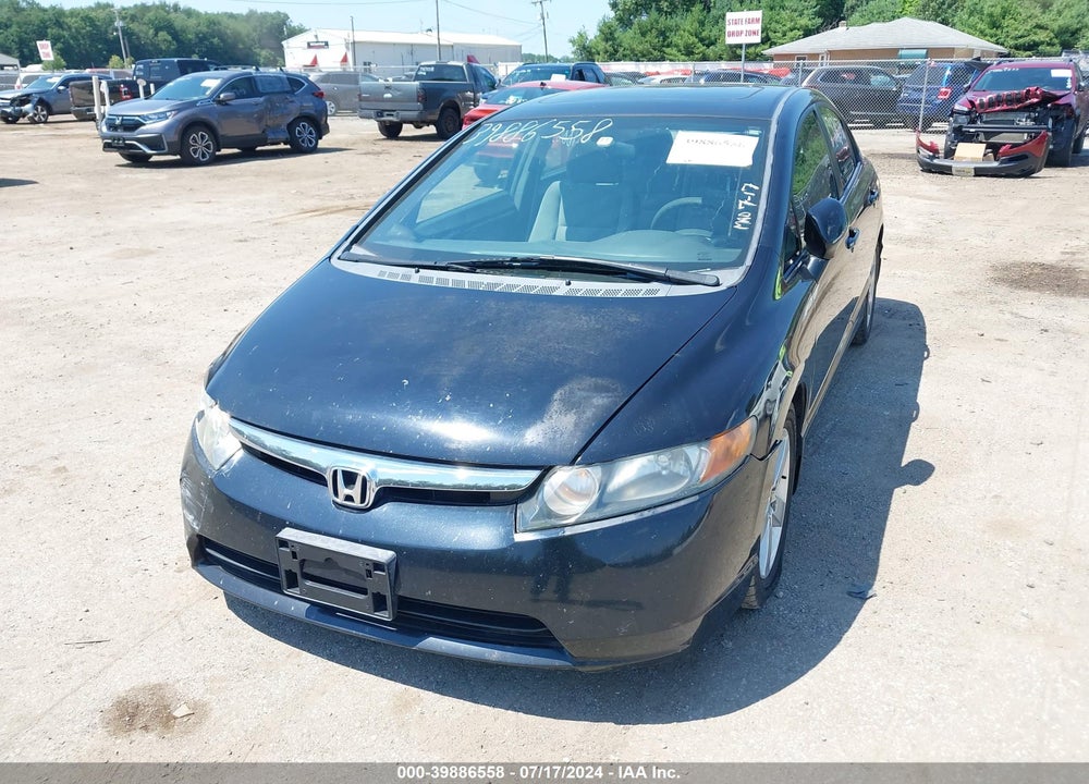 2007 HONDA CIVIC EX VIN: 1HGFA16867L050602
