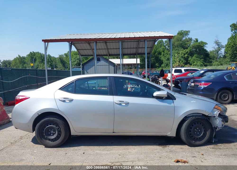 2019 TOYOTA COROLLA LE VIN: 5YFBURHE9KP897801
