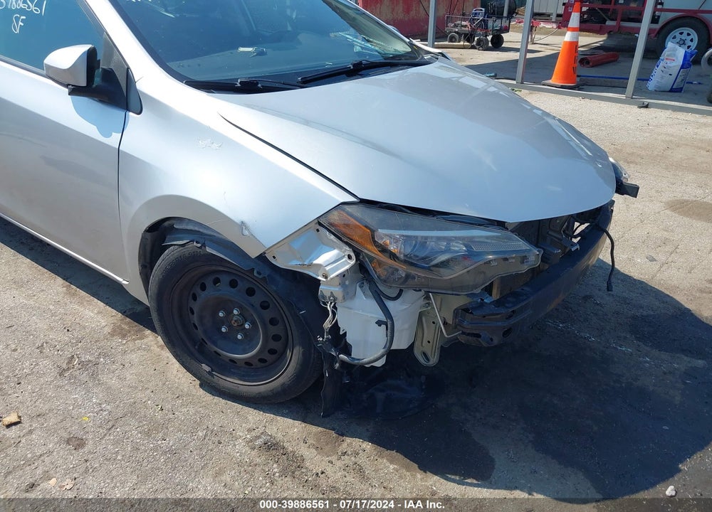 2019 TOYOTA COROLLA LE VIN: 5YFBURHE9KP897801