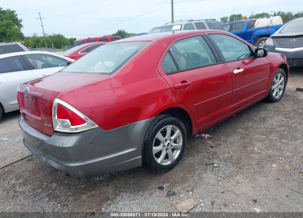 2006 FORD FUSION SE VIN: 3FAFP07106R248204