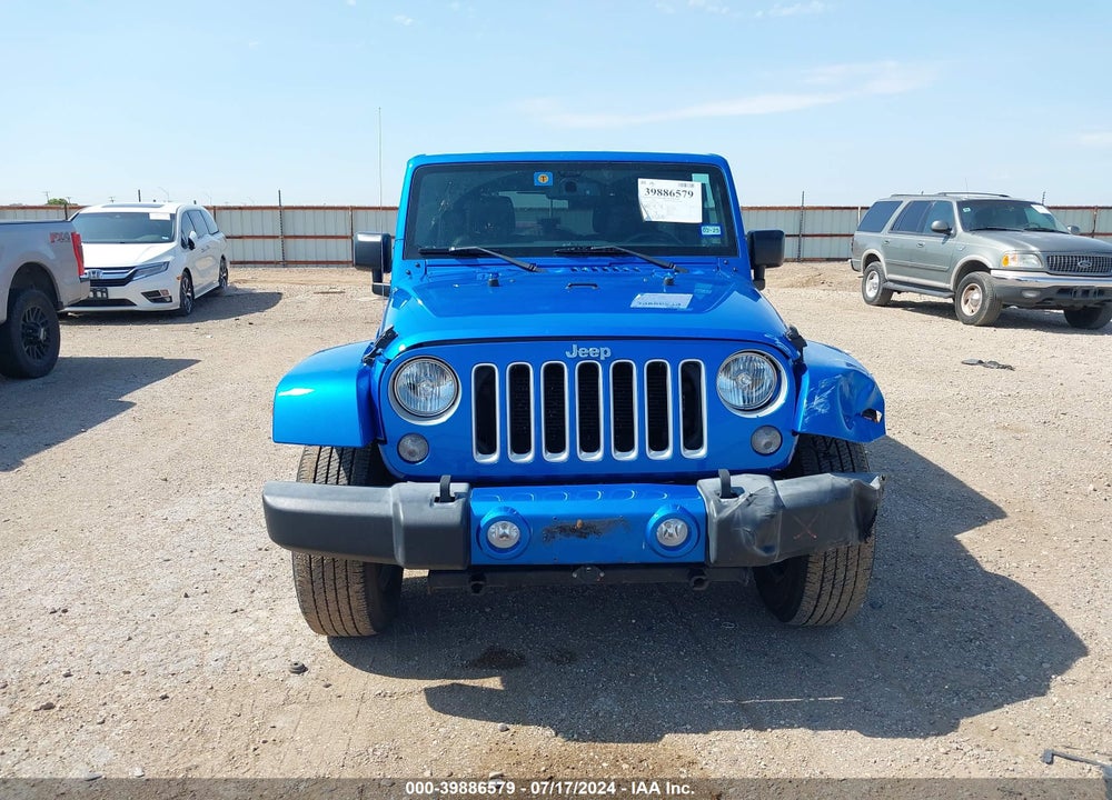 2016 JEEP WRANGLER UNLIMITED SAHARA VIN: 1C4BJWEG8GL187690