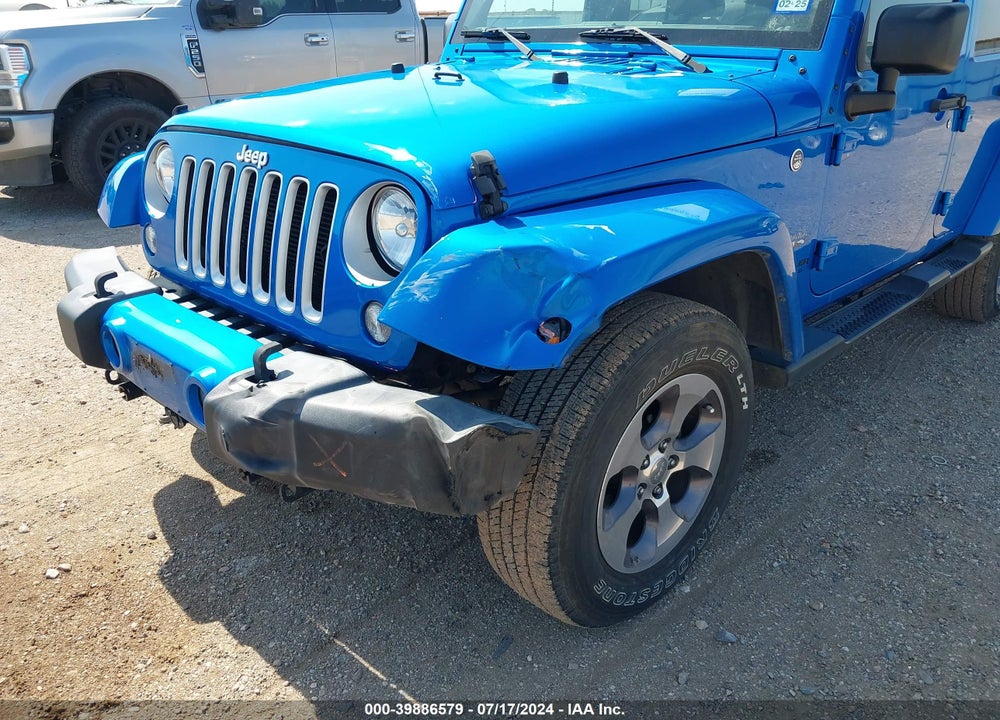 2016 JEEP WRANGLER UNLIMITED SAHARA VIN: 1C4BJWEG8GL187690