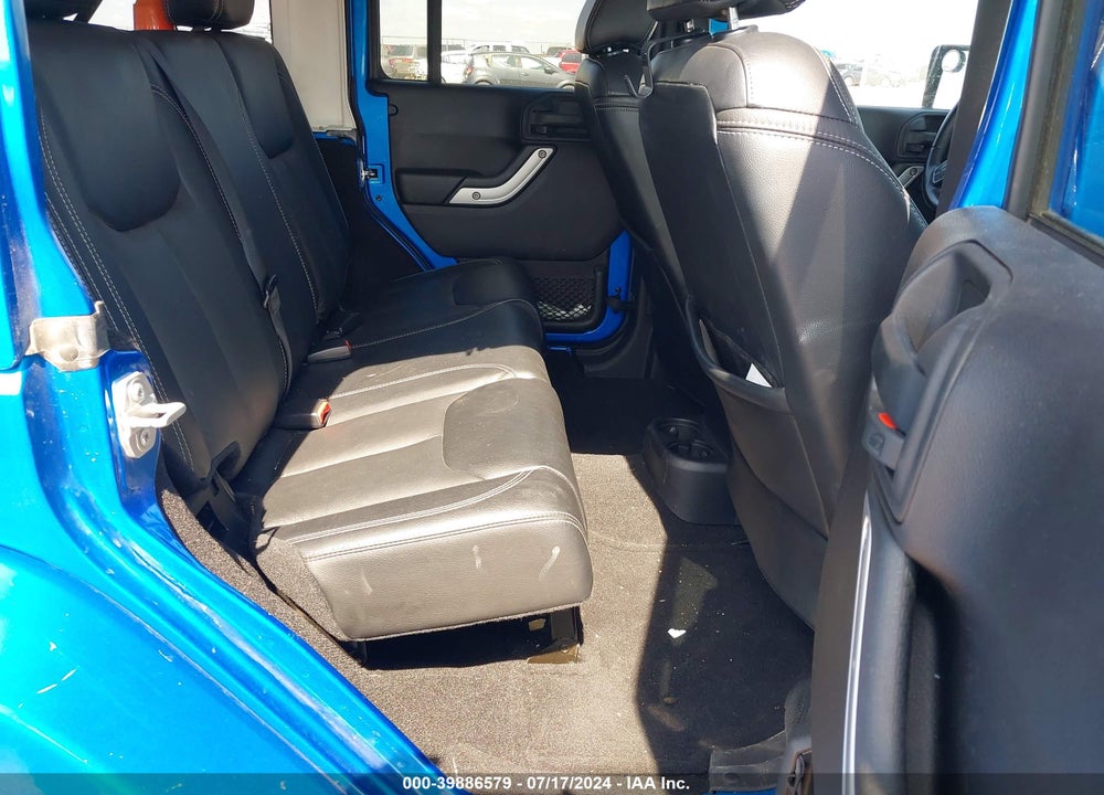 2016 JEEP WRANGLER UNLIMITED SAHARA VIN: 1C4BJWEG8GL187690