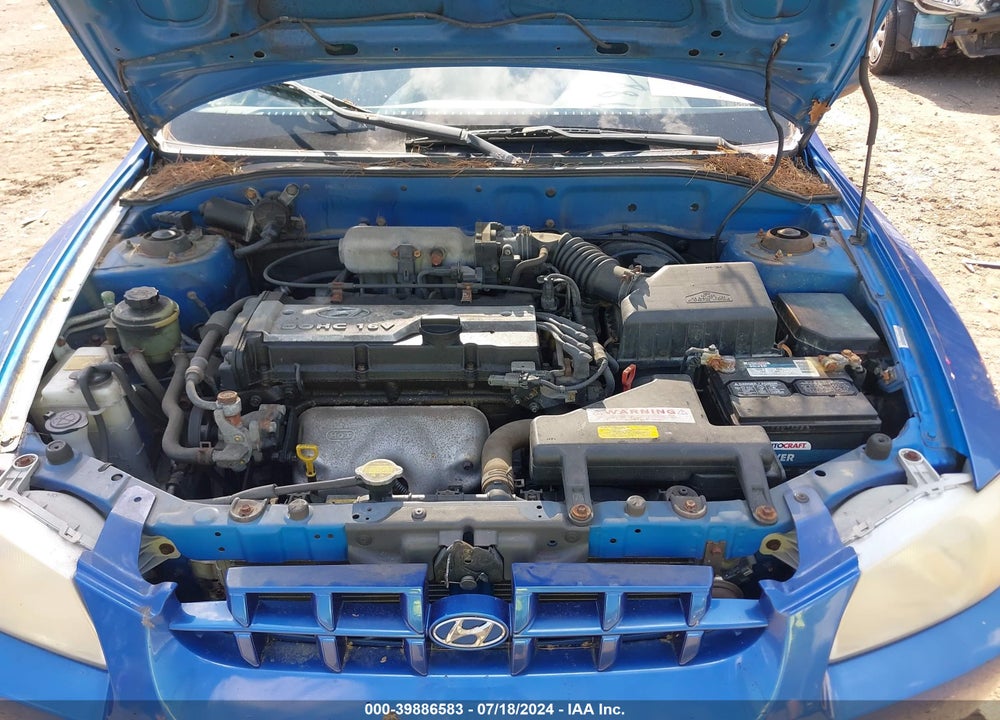 2002 HYUNDAI ACCENT GL VIN: KMHCG45C62U301401