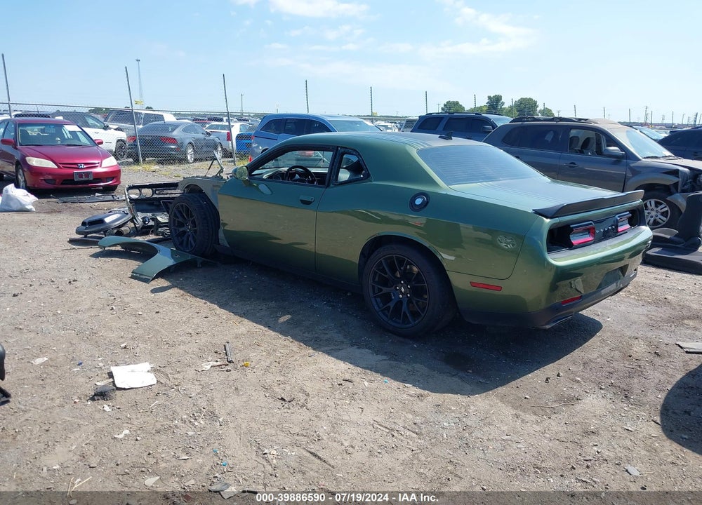 2018 DODGE CHALLENGER 392 HEMI SCAT PACK SHAKER VIN: 2C3CDZFJ6JH175327