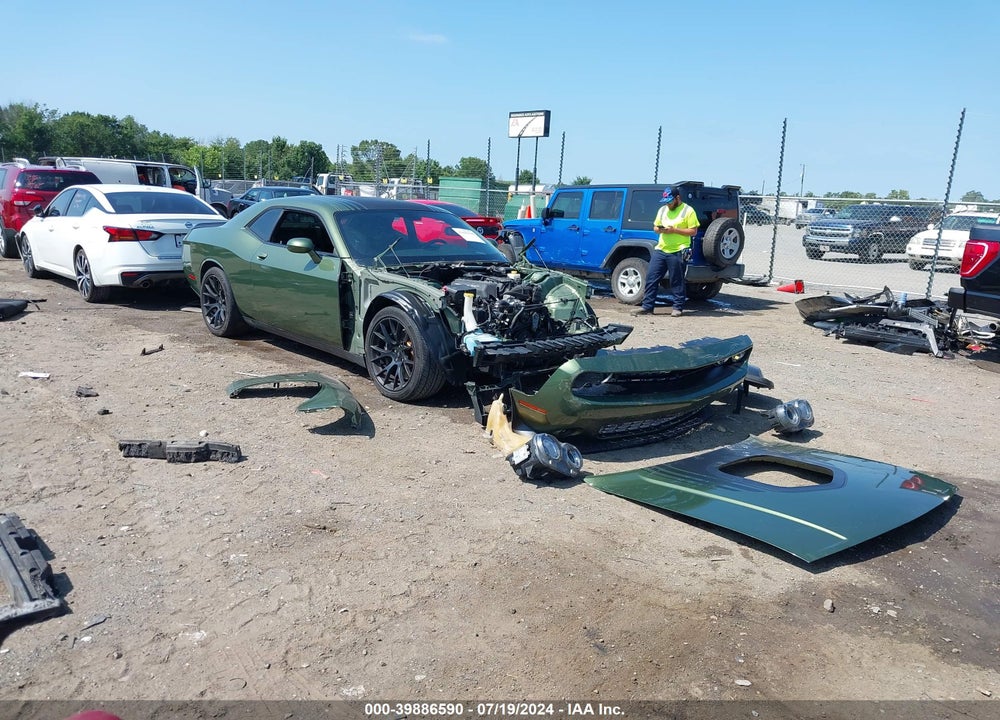 2018 DODGE CHALLENGER 392 HEMI SCAT PACK SHAKER VIN: 2C3CDZFJ6JH175327