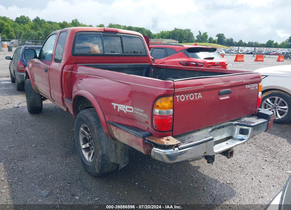 2003 TOYOTA TACOMA BASE V6 VIN: 5TEWN72N03Z175754