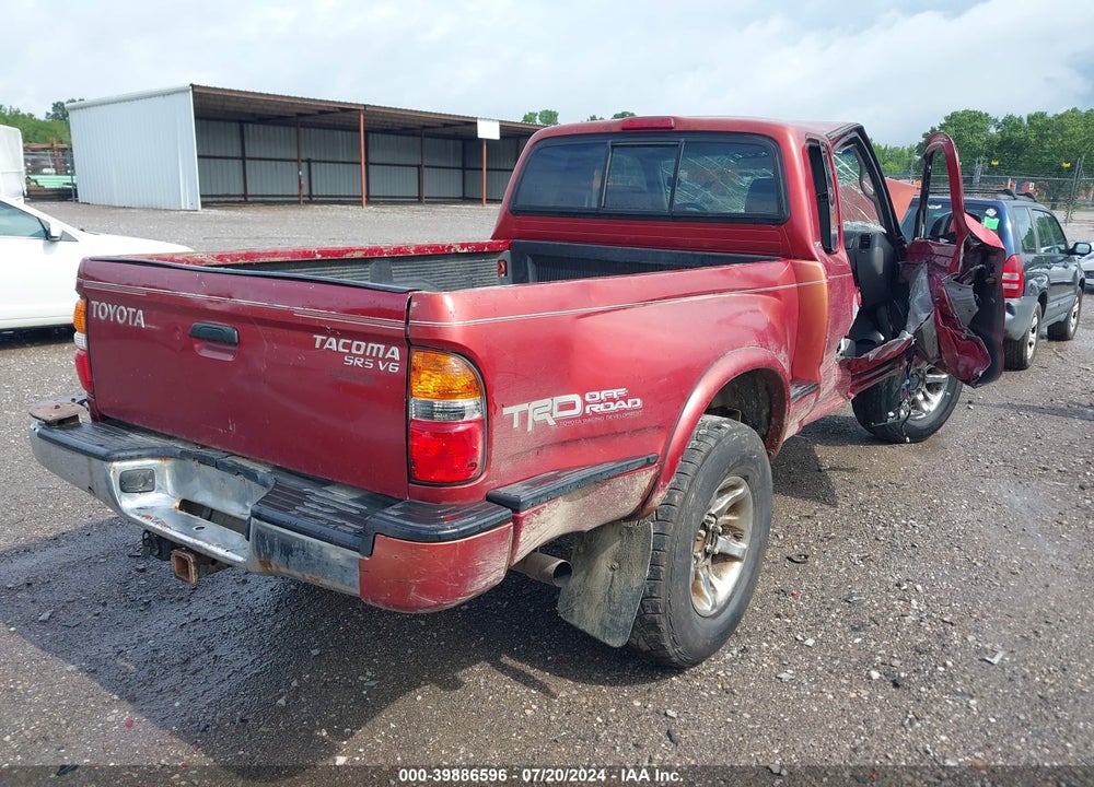 2003 TOYOTA TACOMA BASE V6 VIN: 5TEWN72N03Z175754