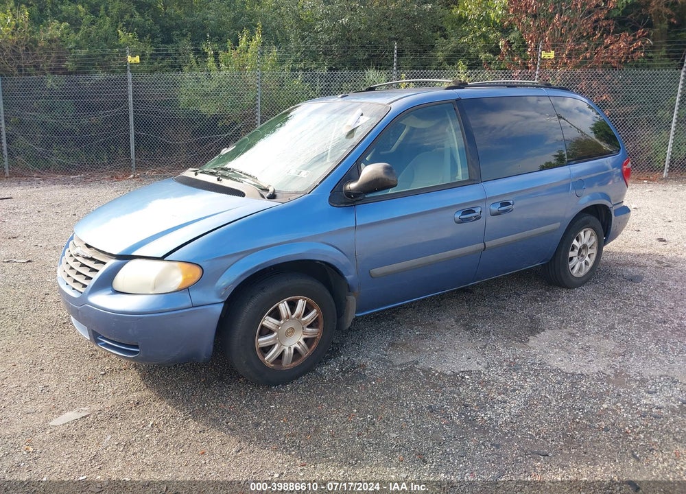 2007 CHRYSLER TOWN & COUNTRY VIN: 1A4GJ45RX7B206462