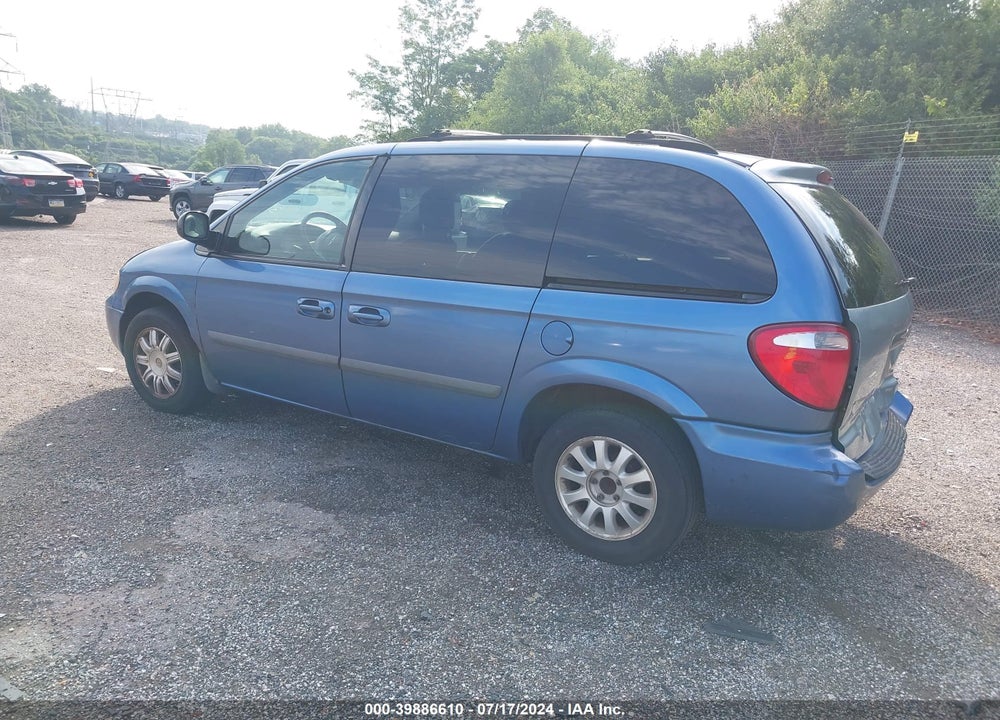 2007 CHRYSLER TOWN & COUNTRY VIN: 1A4GJ45RX7B206462