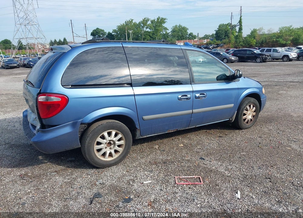 2007 CHRYSLER TOWN & COUNTRY VIN: 1A4GJ45RX7B206462