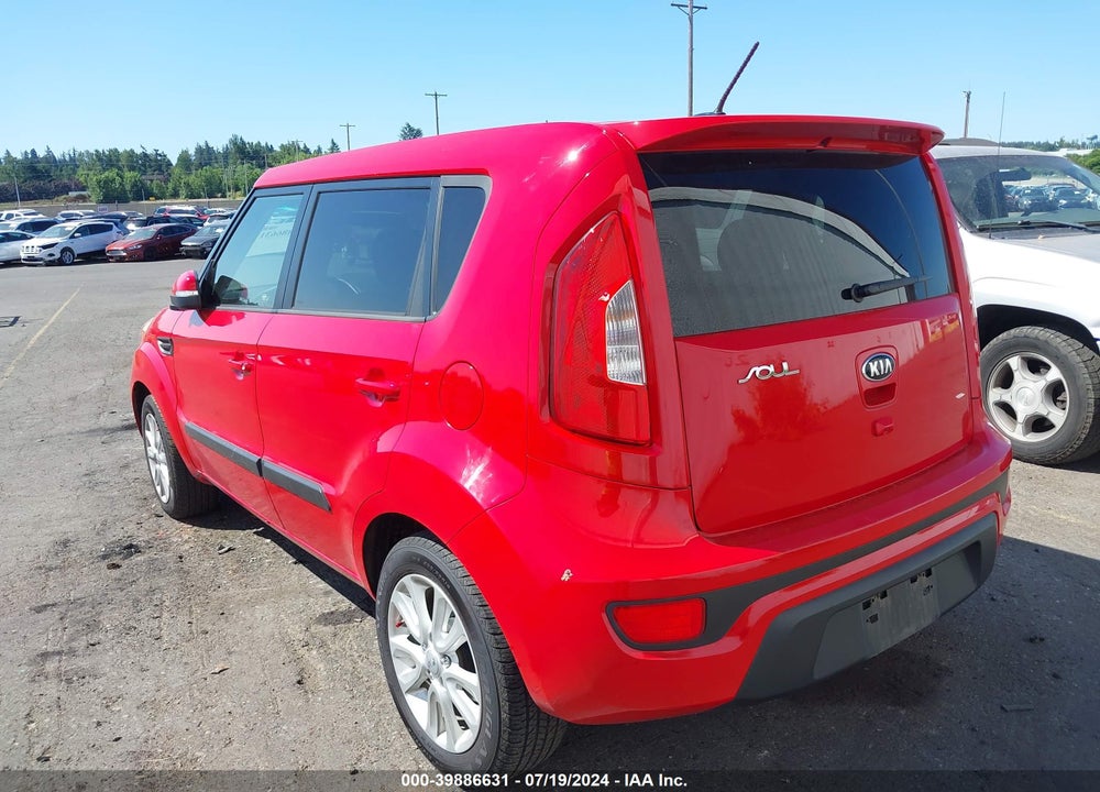 2013 KIA SOUL VIN: KNDJT2A65D7629468