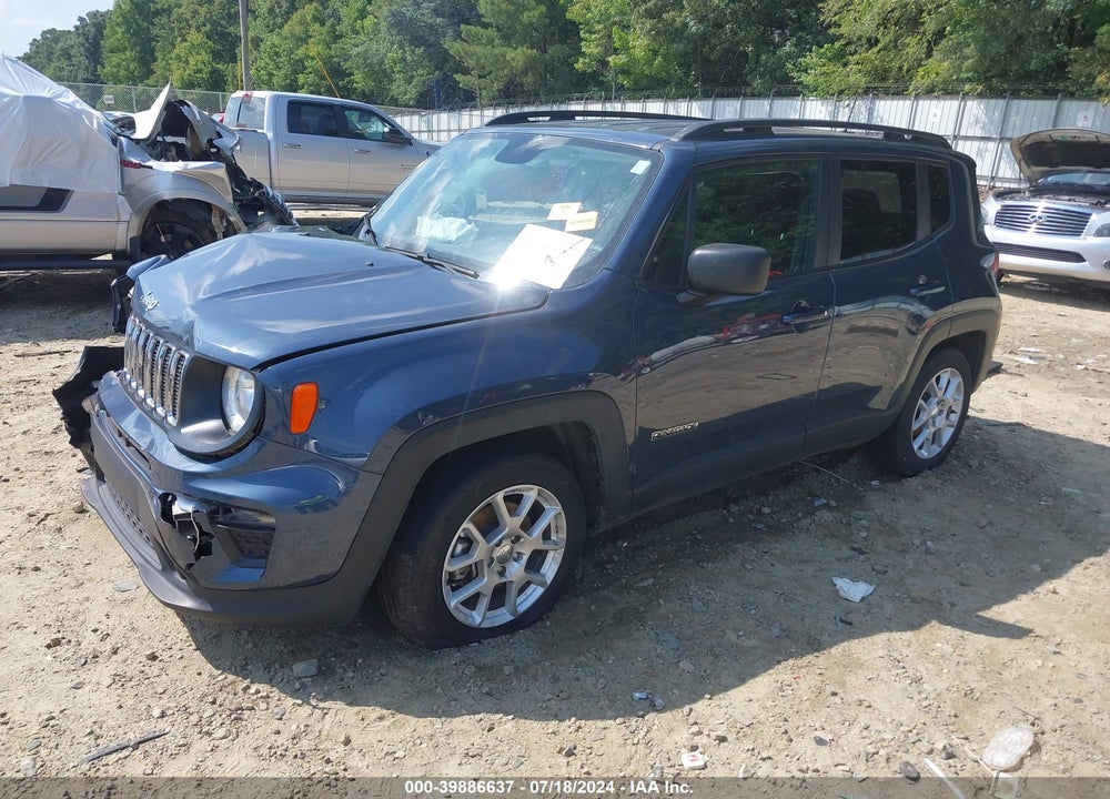 2020 JEEP RENEGADE SPORT FWD VIN: ZACNJAABXLPL66777