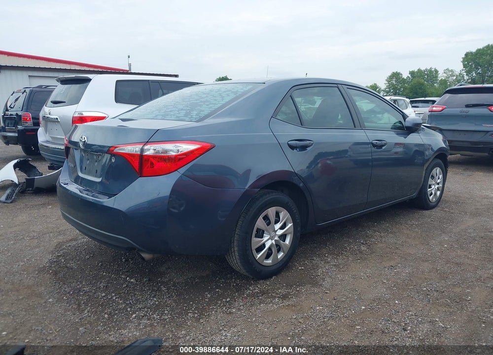 2015 TOYOTA COROLLA L VIN: 2T1BURHE0FC338112