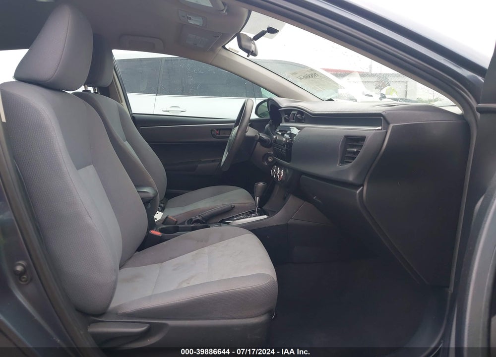 2015 TOYOTA COROLLA L VIN: 2T1BURHE0FC338112
