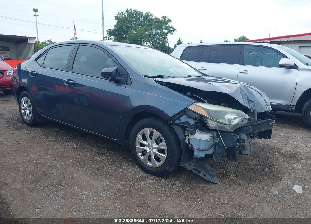 2015 TOYOTA COROLLA L VIN: 2T1BURHE0FC338112