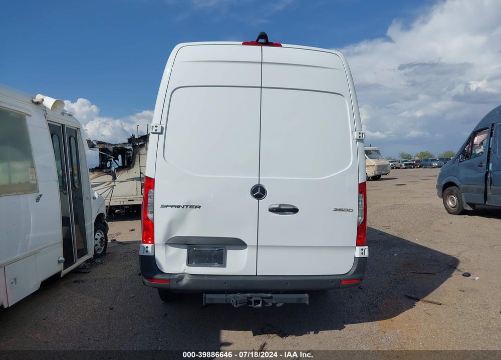 2023 MERCEDES-BENZ SPRINTER 2500 HIGH ROOF 4-CYL DIESEL VIN: W1Y4KCHY0PT140495