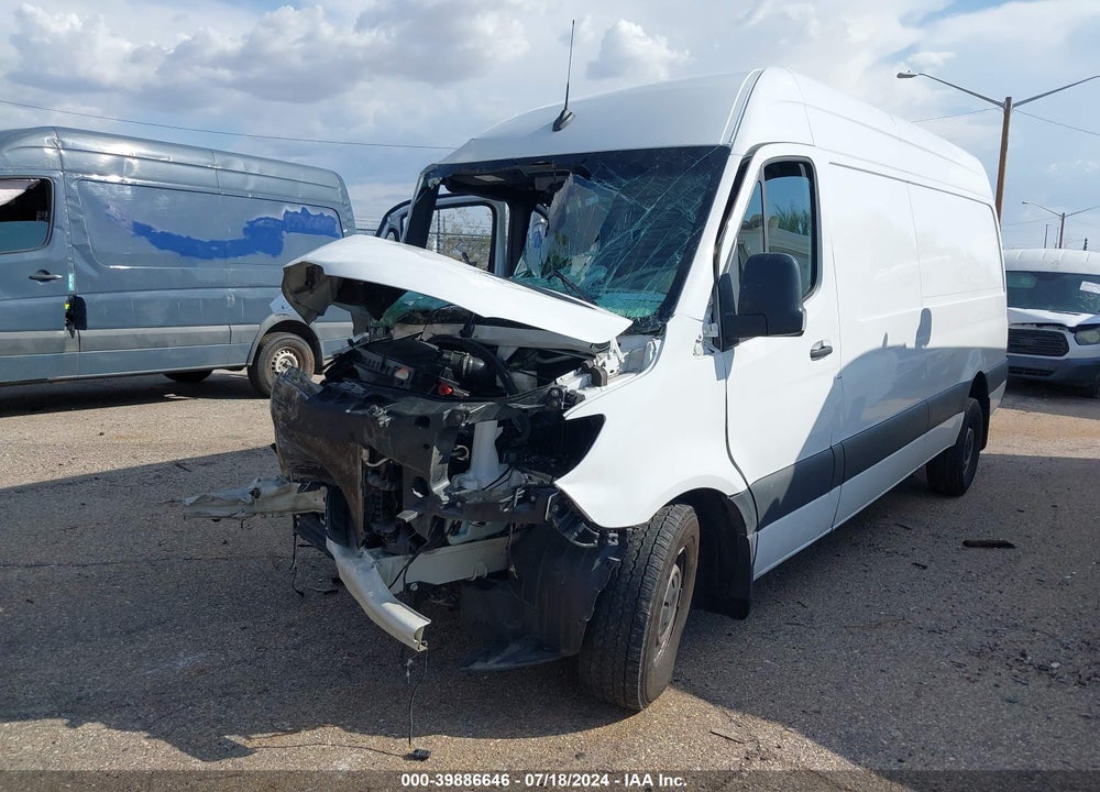 2023 MERCEDES-BENZ SPRINTER 2500 HIGH ROOF 4-CYL DIESEL VIN: W1Y4KCHY0PT140495
