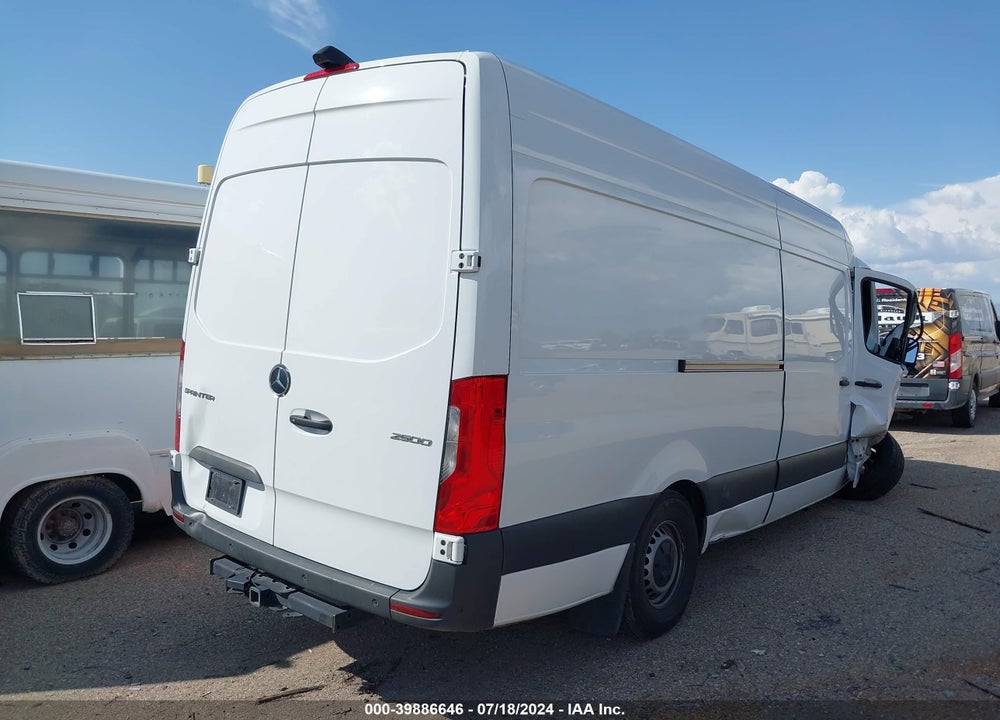 2023 MERCEDES-BENZ SPRINTER 2500 HIGH ROOF 4-CYL DIESEL VIN: W1Y4KCHY0PT140495