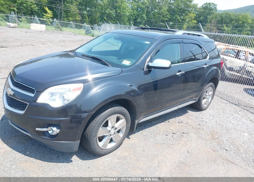 2013 CHEVROLET EQUINOX LTZ VIN: 2GNFLGEK6D6302692