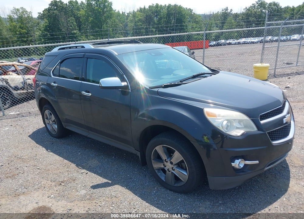 2013 CHEVROLET EQUINOX LTZ VIN: 2GNFLGEK6D6302692
