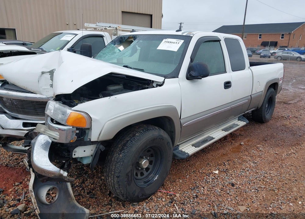 2003 GMC SIERRA 1500 SLT VIN: 2GTEK19T131255459