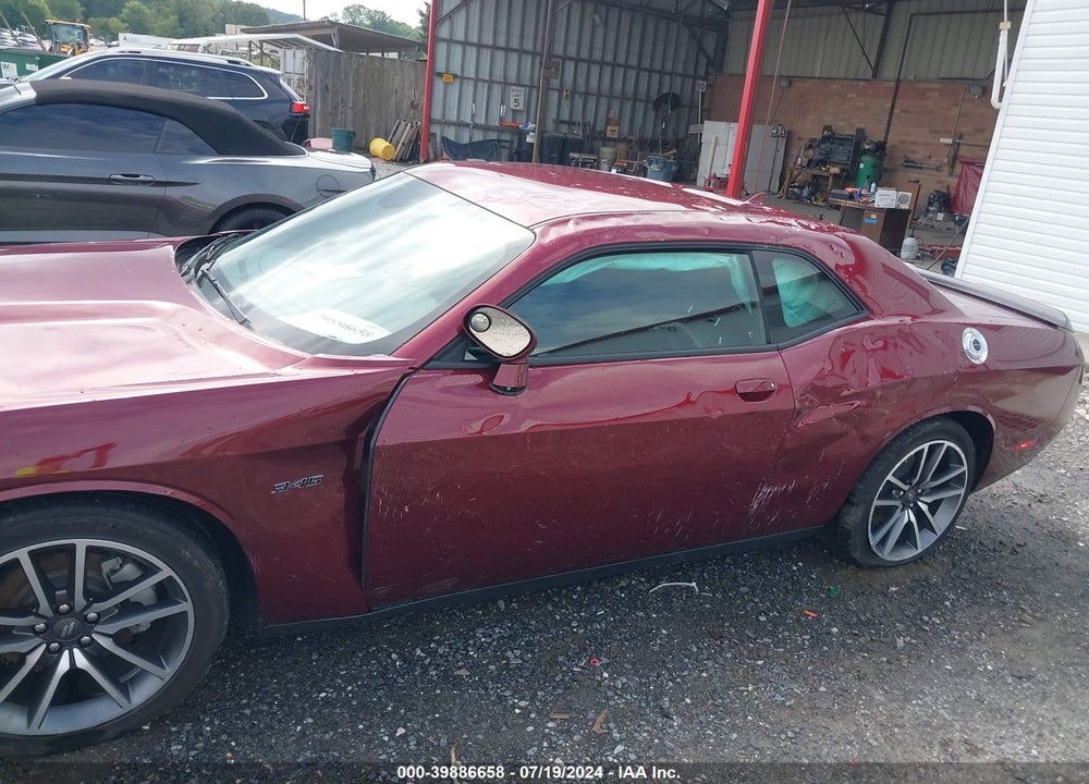 2023 DODGE CHALLENGER R/T VIN: 2C3CDZBT7PH527699
