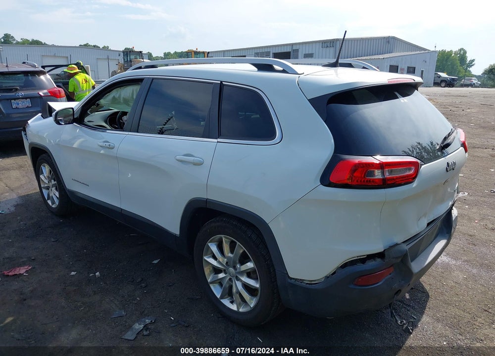 2017 JEEP CHEROKEE LIMITED FWD VIN: 1C4PJLDB6HW643938