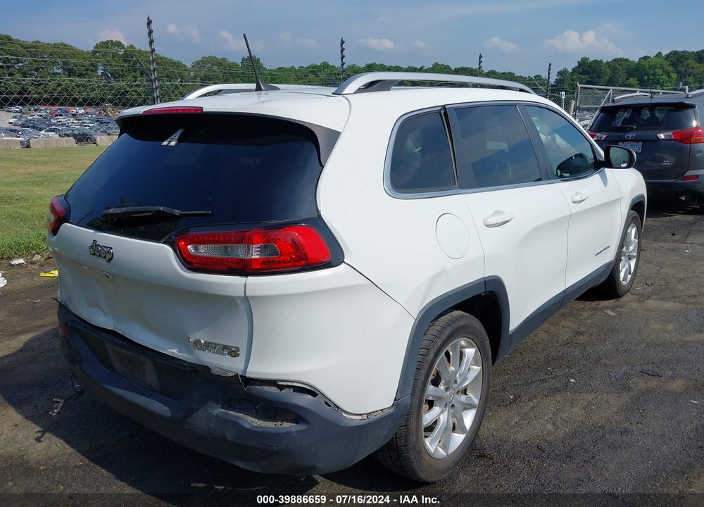 2017 JEEP CHEROKEE LIMITED FWD VIN: 1C4PJLDB6HW643938