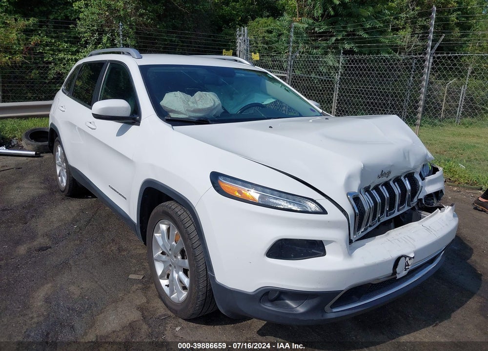 2017 JEEP CHEROKEE LIMITED FWD VIN: 1C4PJLDB6HW643938