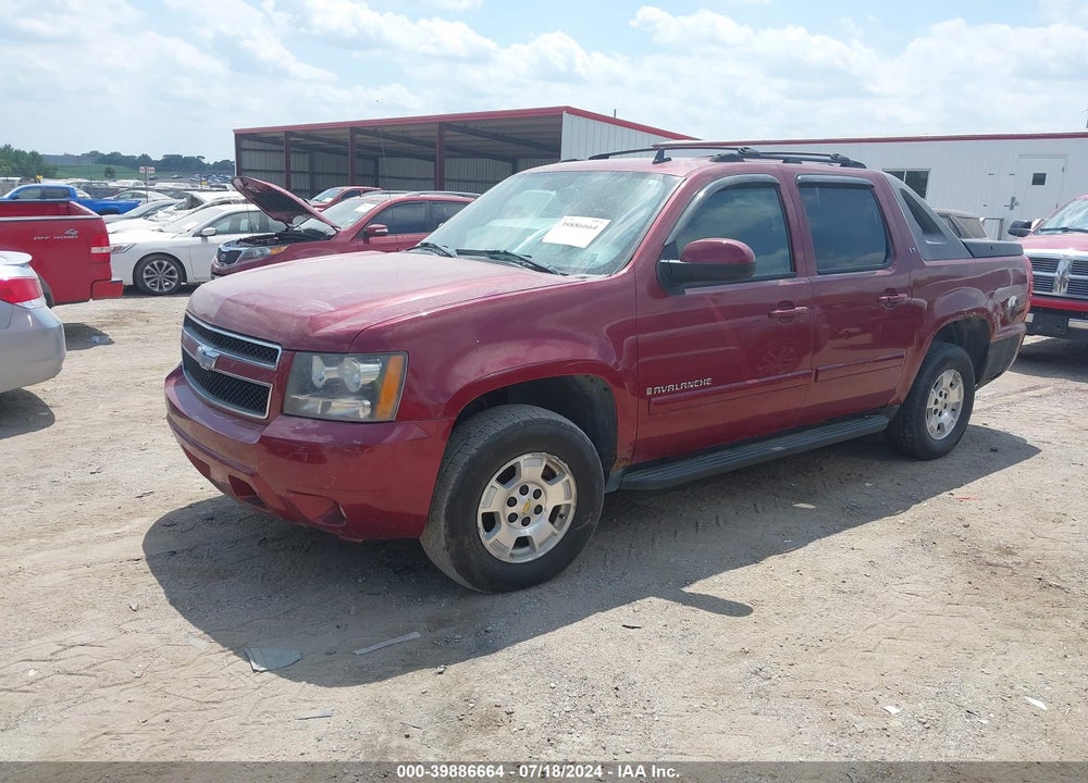 2007 CHEVROLET AVALANCHE 1500 LT VIN: 3GNFK12317G217149